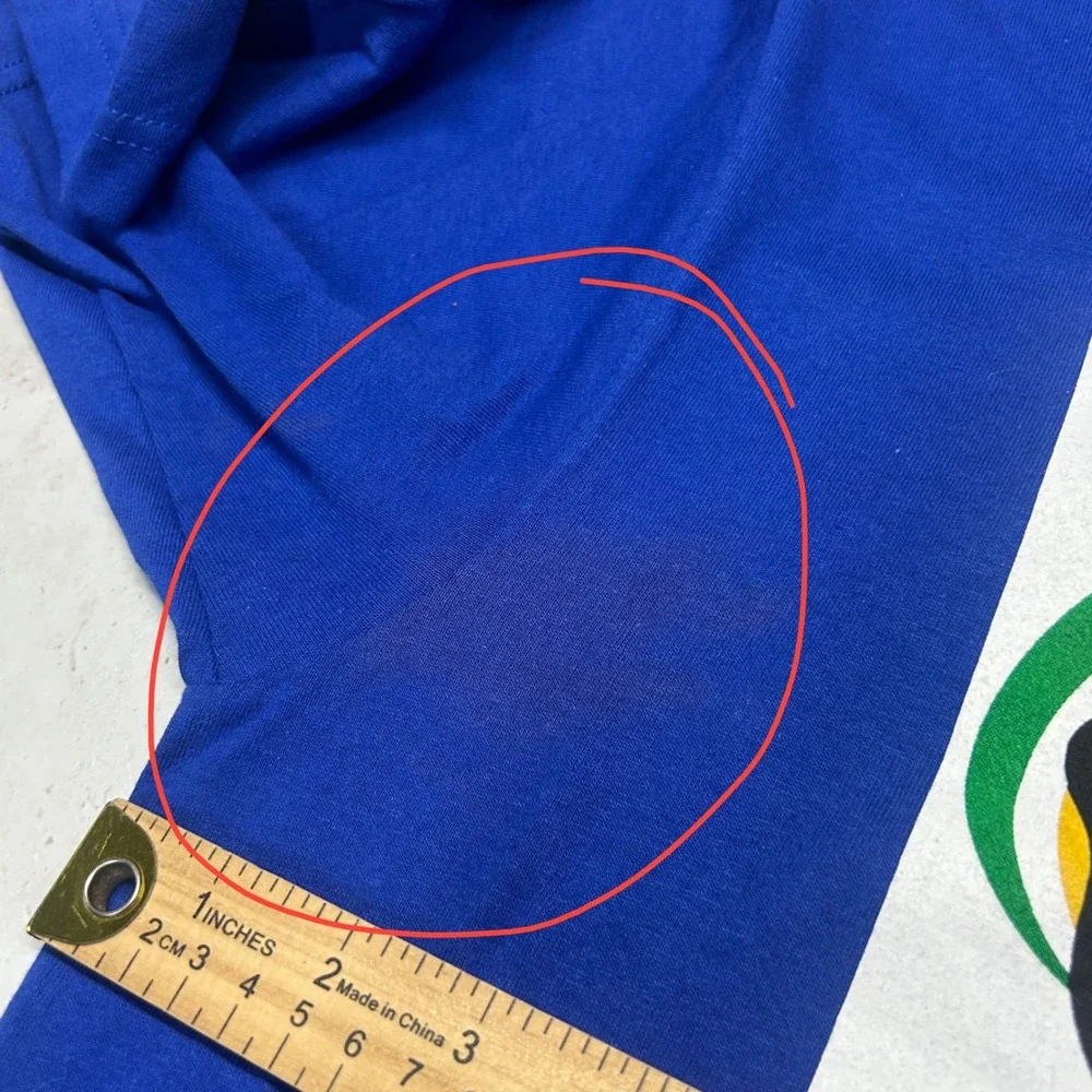 Adidas FIFA World Cup 2010 South Africa T-Shirt Blue Mens Small NWT Stains